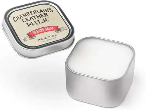 Miniatura 2 de Leather Milk Bálsamo reparador, acondicionador profundo para cuero. Repara cuero seco, agrietado y rayado. Natural, no tóxico. Fabricado en EE. UU.