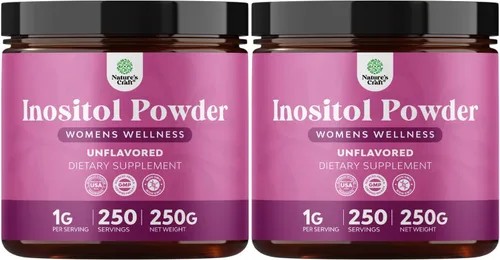 Miniatura 10 de Polvo de mio-inositol y D-Chiro Inositol Premium - Suplemento de apoyo de fertilidad con mio-inositol - Restaura el equilibrio y la claridad