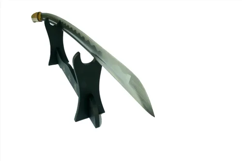 Miniatura 3 de Espada japonesa Samurai Shirasaya Katana filosa hecha a mano con saya de madera de alto brillo