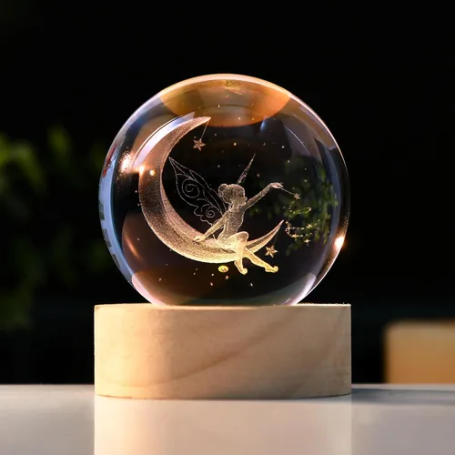 Miniatura 15 de Esfera de cristal 3D con figuras de tigre en bola de cristal de 60 mm. Decoración de tigre blanco coleccionable, esfera de nieve, regalo de esfera