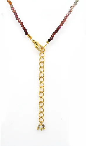 Miniatura 5 de Gempires - Gargantilla de cristal curativo hecha a mano, hipoalergénica, chapada en oro de 18 pulgadas, elegante joyería de uso diario