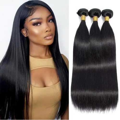 Miniatura 12 de Extensiones de pelo rizado brasileño de Selina, pelo virgen brasileño, 100 gramos/paquete, color natural (16 pulgadas, rizado)