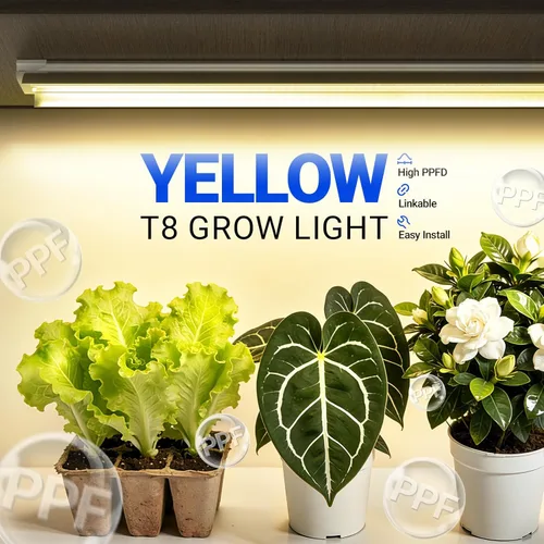 Miniatura 2 de Barrina Luz de crecimiento T8, 252 W (6 x 42 W, equivalente a 1400 W), espectro completo, tiras de luz LED de crecimiento, lámpara de cultivo