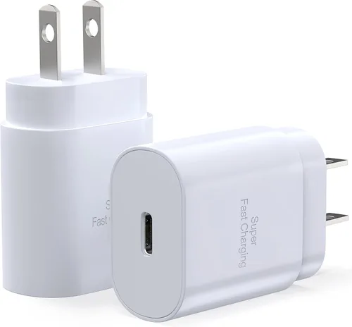 Miniatura 11 de Galaxy S25 S24 - Bloque de carga USB C de 25 W PD, cargador súper rápido, adaptador de enchufe de pared tipo C, carga rápida para Samsung Galaxy