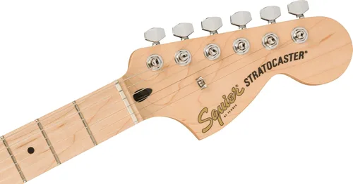 Miniatura 7 de Squier Affinity Series Stratocaster - Guitarra eléctrica, color blanco olímpico con diapasón de arce