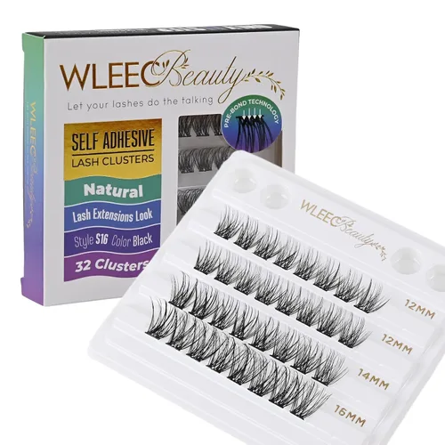Miniatura 13 de Extensiones de pestañas de ojo ancho, 96 unidades, extensiones de pestañas individuales, rizo D, banda ancha (LC08, mezcla de 0.315 a 0.630 pulgadas)
