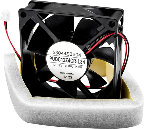 5304493604 Ventilador de condensador para refrigerador con junta se adapta a Frigidaire Electrolux Refrigerador Reemplazar 242119401 3276439