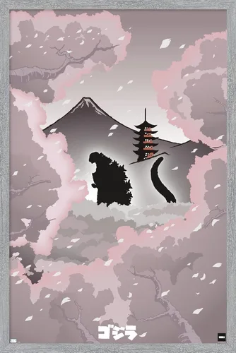 Miniatura 11 de Trends International Godzilla - Póster de pared tipo telón de fondo, 34 pulgadas de largo x 22.4 pulgadas, versión premium sin marco