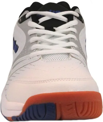 Miniatura 3 de Python Deluxe Indoor Court Shoes (Racquetball, Squash, Badminton, Indoor Pickleball, Volleyball) (Low & Mid) (Black & White Colors) (Non-Slip)