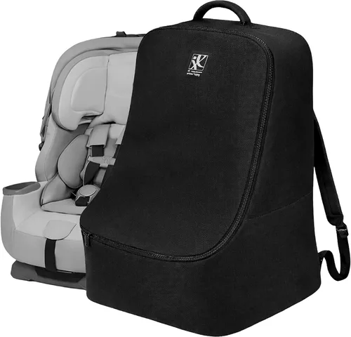 J.L. Childress Mochila acolchada para asiento de automóvil, bolsa de viaje para asiento de automóvil para avión, funda para la mayoría de portabebés