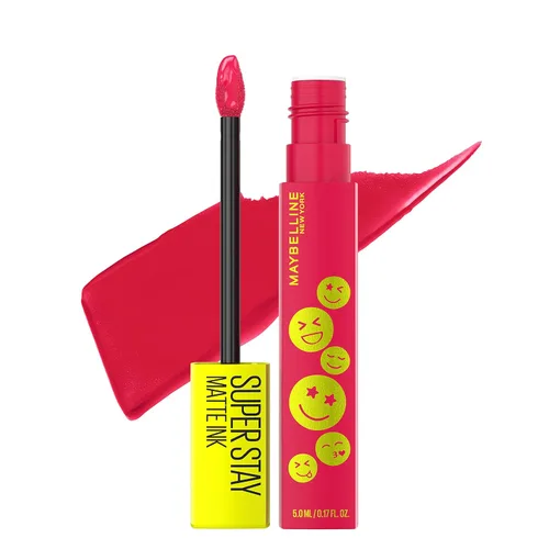 Miniatura 22 de Maybelline Super Stay Matte Ink Barra de Labios Líquida Maquillaje, Color de Alto Impacto de Larga Duración, Hasta 16H de Uso, Amazonian, Marrón 70