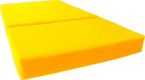 Miniatura 11 de D&D Futon Furniture - Cama de espuma triple plegable, colchón otomano plegable (negro, tamaño individual (6 x 39 x 75)