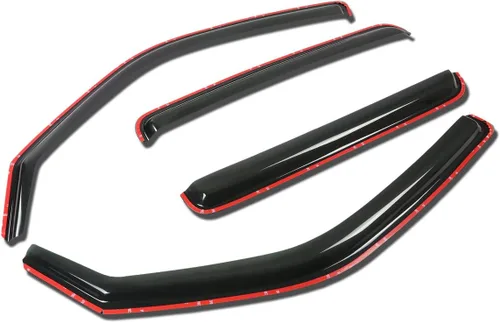 Miniatura 41 de Auto Dynasty 4 protectores de lluvia con cinta adhesiva para ventana compatibles con Honda Civic 1996-2000 de 4 puertas, protectores de lluvia