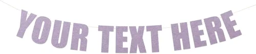 Miniatura 13 de Rad Novelty - Cartel con texto en inglés «Your Text Here» – Cartel divertido y grosero para personalizar tu fiesta Cartel personalizado con texto