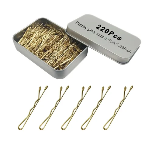 Miniatura 22 de Bobby Pins - 330 horquillas de pelo de 2.2 pulgadas con bonita caja, pin de alta calidad para niños, niñas y mujeres, ideal para todo