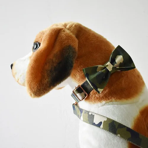 Miniatura 5 de Collar personalizado para perro con hebilla metálica - Collares para mascotas personalizados con nombre y número de teléfono (Bohemio)