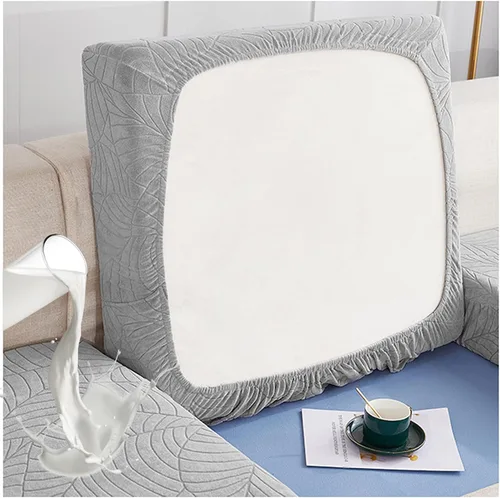 Miniatura 17 de Fundas de cojín para asiento de sofá, impermeables, de alta elasticidad, universal, elástica, fundas de cojín de repuesto para cojines individuales