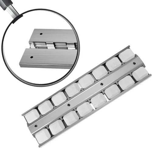 Miniatura 4 de Placa de calor para parrilla de barbacoa de 18 pulgadas x 5-1/2 pulgadas, reemplaza Viking OEM 032370-000, piezas de repuesto para parrilla de gas