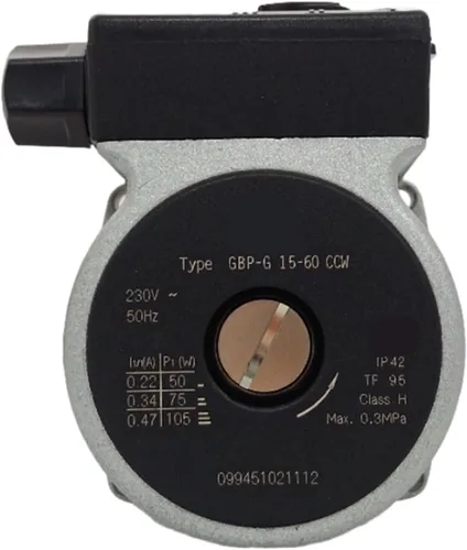 Miniatura 5 de Motor de bomba de circulación de agua para caldera de gas, 230 V, 50 Hz, para horno montado en la pared, bomba de agua, piezas de repuesto para 50