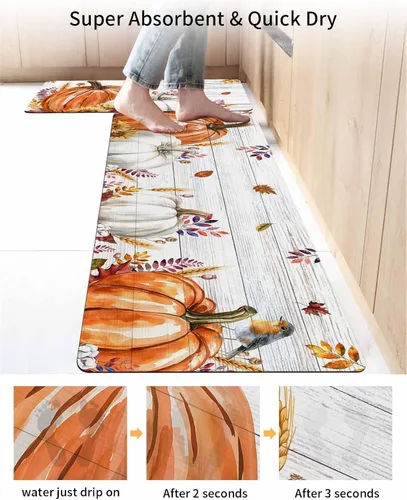 Miniatura 4 de Alfombra de baño antideslizante para bañera, alfombra de baño de secado rápido y absorbente, de tierra de diatomeas, para fregadero de cocina