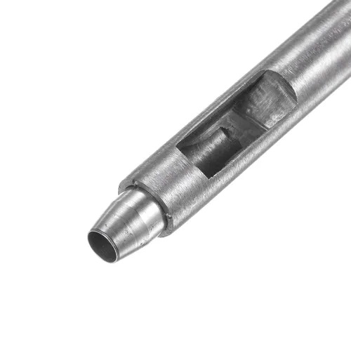 Miniatura 4 de HARFINGTON Perforadora de cuero de 0.236 in, recta, redonda, con ojales, remache a presión, para cuero, artesanía, ropa, bolso, cortina de tela