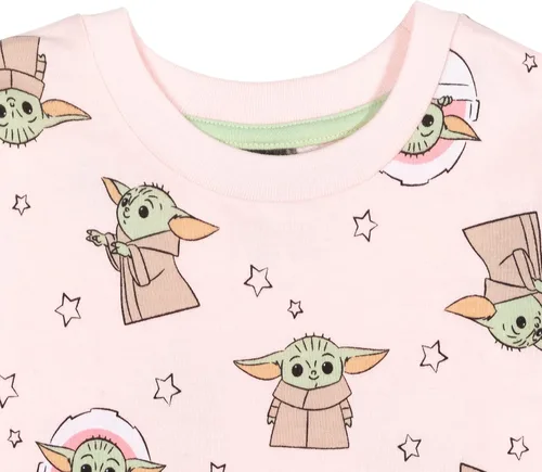 Miniatura 2 de STAR WARS Mandalorian The Child - Sudadera de rizo francés para niñas, color rosa, Rosado