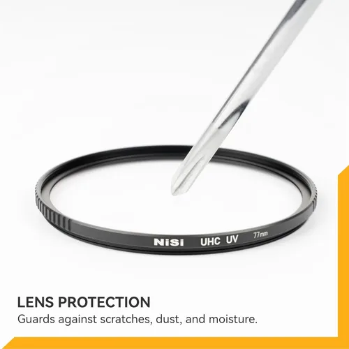 Miniatura 6 de NiSi, Filtro de protección UV UHC de 1.594 in – Diseño ultra delgado con 18 recubrimientos multicapa, revestimiento ultra duro, nanorecubrimiento