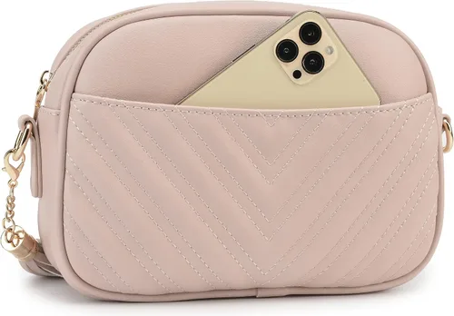 Miniatura 2 de lola mae Bolso bandolera acolchado, bolso de hombro de diseño moderno