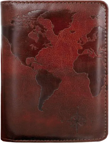 Kandouren - Funda para pasaporte con bloqueo RFID, cartera para pasaporte para hombres y mujeres, el mejor regalo para viajeros, tarjetas de crédito