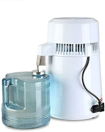 destilador de agua pura del destilador del agua de la encimera casera 4L destilador eléctrico 750W