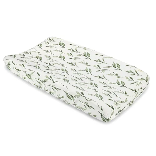 Miniatura 10 de Funda para cambiador Crane Baby, 100% exterior de sarga de algodón, temática de vida en la playa, 40.6 cm x 81.3 cm, fundas ajustadas