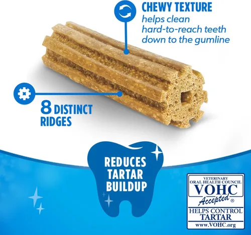 Miniatura 3 de Purina DentaLife - Masticables dentales para perros grandes, hechos en Estados Unidos, para uso diario, bolsa de 18