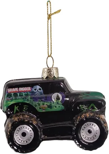 Miniatura 3 de Kurt Adler MJ4131 - Adorno de mermelada de monstruo, negro, estándar