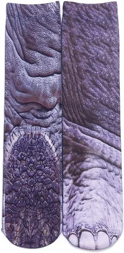 Miniatura 5 de Divertidos calcetines de patas de animales, calcetines novedosos locos 3D de pata de gato y perro, calcetines de Navidad para mujeres y hombres