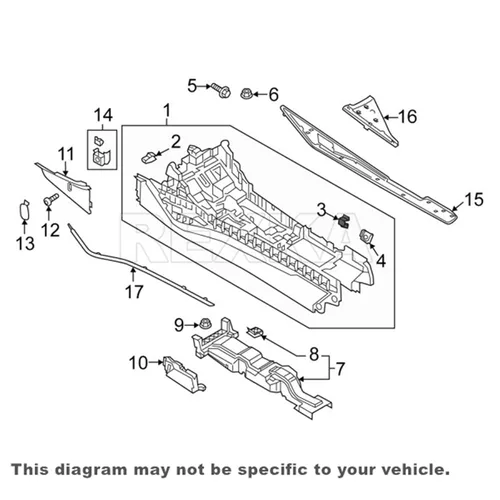 Miniatura 8 de Rexka Clip de resorte para panel de ajuste metálico, 30 unidades, 0.630 in, compatible con VW Audi 4A0-867-276A 30Pcs