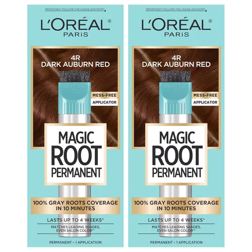 Miniatura 17 de L'Oréal Paris Magic Root - Tinte permanente para el cabello, kit de tinte de cabello de 10 minutos para rescatar raíces con cobertura de cabello 6