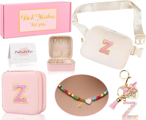 Miniatura 25 de Riñonera personalizada para niñas, Blanco Rosa, Small