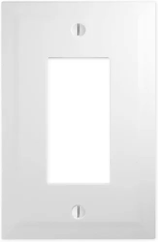 Miniatura 18 de Questech Cubiertas de tomacorrientes, placas de pared dúplex individuales, placas de interruptor de 1 banda, tamaño estándar, cubiertas de toma