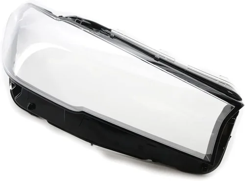 Cubierta para lente de faro, PC lado derecho lente transparente para faros delanteros de coche BMW Serie 5 G30 2020-2021, 520i 530i 540i 550i