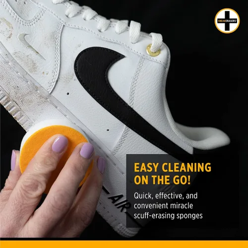 Miniatura 4 de SneakERASERS Instant Sneaker Cleaner Sponge, Effective Shoe Cleaning for White Sneakers, Tennis Shoes