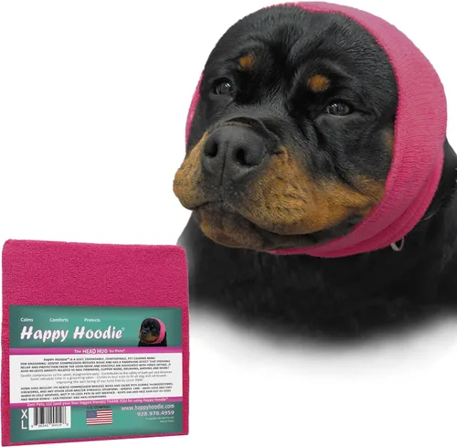 Miniatura 13 de Happy Hoodie La banda calmante original para perros y gatos - Marca americana - Alivio de la ansiedad/Protección contra el ruido-Aseo-Truenos-Fuegos