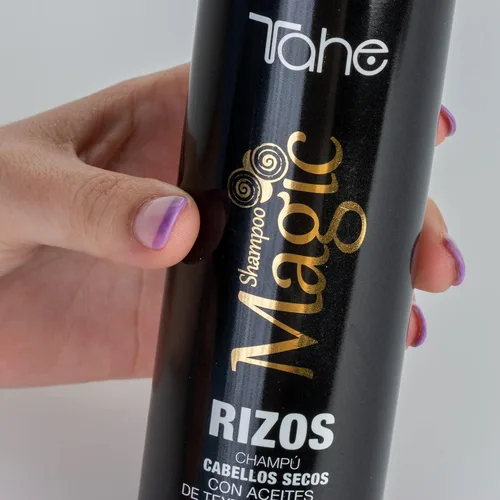 Miniatura 2 de Tahe Champú Magic Rizos para Cabello Seco y Rizado - Efecto Hidratante Antiencrespamiento, 10.1 fl oz