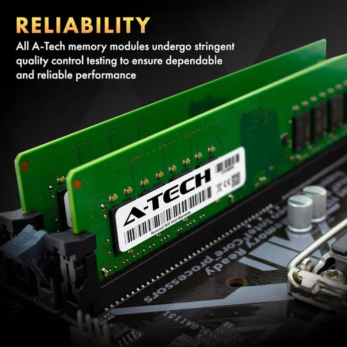 Miniatura 6 de A-Tech 8 GB (2 x 4 GB) DDR4 2133 MHz UDIMM PC4-17000 (PC4-2133P) CL15 DIMM Non-ECC Módulos de memoria RAM de escritorio