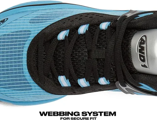 Miniatura 4 de AND1 Revel Mid - Tenis de baloncesto para niños y niñas, tenis de baloncesto para jóvenes, talla 1 a 7 para niños pequeños y grandes