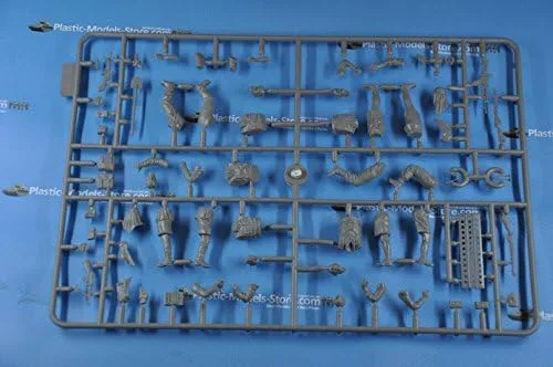 Miniatura 4 de LRDG EN ÁFRICA DEL NORTE, Segunda Guerra Mundial ERA 5 FIGURAS 1/35 MAESTRO BOX 3598