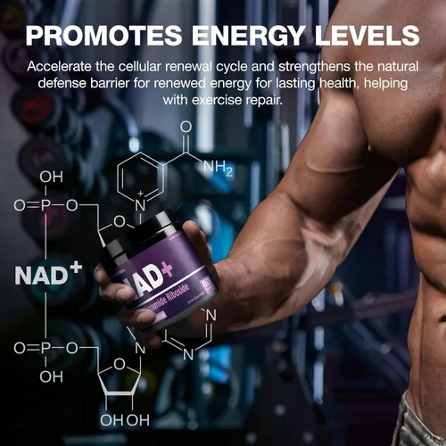 Miniatura 8 de Suplemento NAD - Nicotinamida Riboside Resveratrol 900mg, Suplemento liposomal NAD para mujeres y hombres, NAD Plus Pure Organic