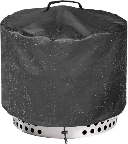 Miniatura 9 de WICKTICK Funda rectangular para mesa de fogata de gas de 44 x 28 pulgadas, cubierta para mesa de fuego resistente al agua 600D de servicio pesado