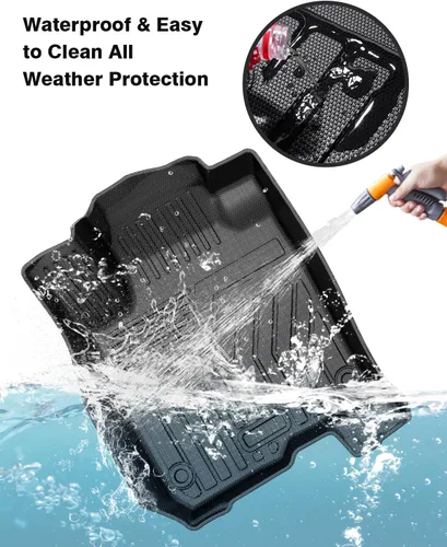 Miniatura 3 de Powerty Alfombrillas y forro de carga para Honda HRV HR-V 2023, 2024, 2025, 2026, accesorios de 2 filas de alfombrillas para todo tipo de clima