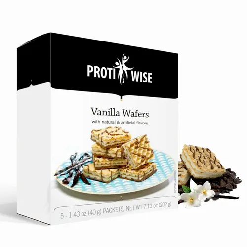 Miniatura 14 de ProtiWise Obleas de chocolate con alto contenido de proteínas, bajas en carbohidratos, bajas en azúcar, Keto Friendly, 0.55 onzas de proteína, alta