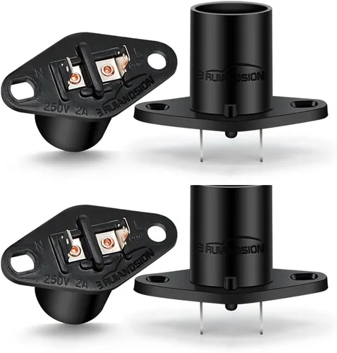 Miniatura 18 de Ruiandsion Bombilla de microondas Z187 T170 Soporte Base Reemplazo para Horno Universal Microondas Pera Lámpara Socket-W01